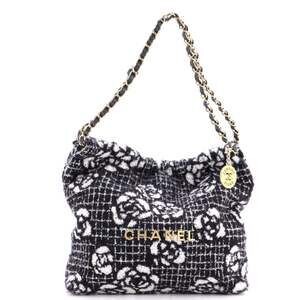 Chanel 22 Chain Hobo Quilted Camellia #242407C47B